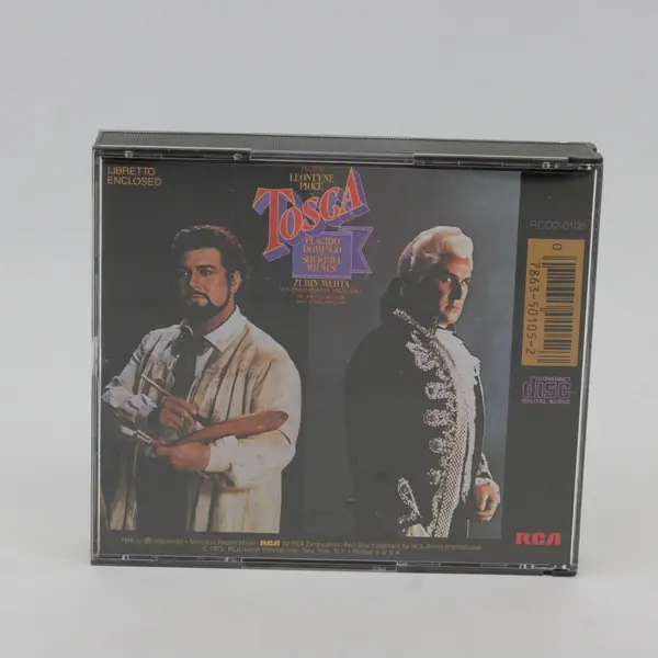 Puccini Leontyne Price as Tosca: Placido Domingo Sherrill Milnes 2 Disc Set