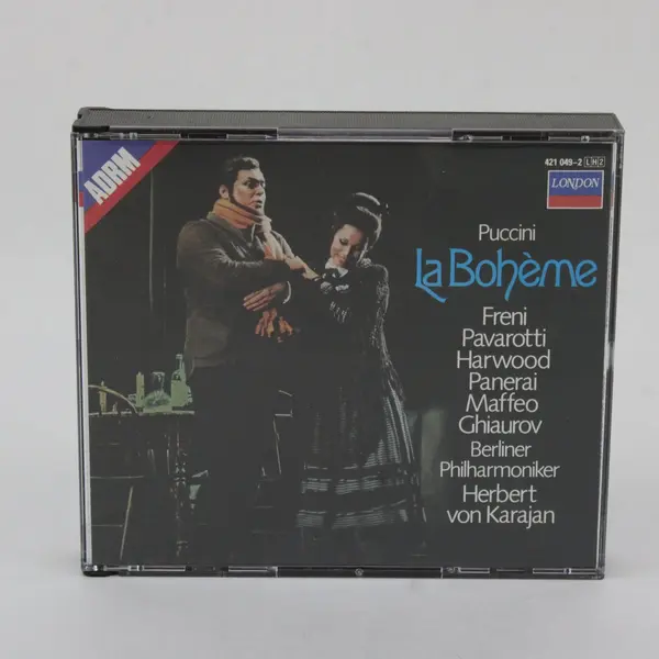 Puccini La Boheme 2CD 1987 London ADRM Pavarotti Herbert von Karajan