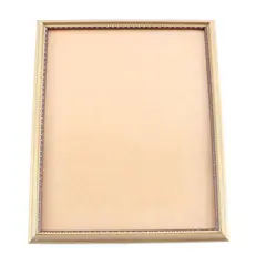 Vintage Ornate Gold Photo Frame w/Hanger 7.8x9.4