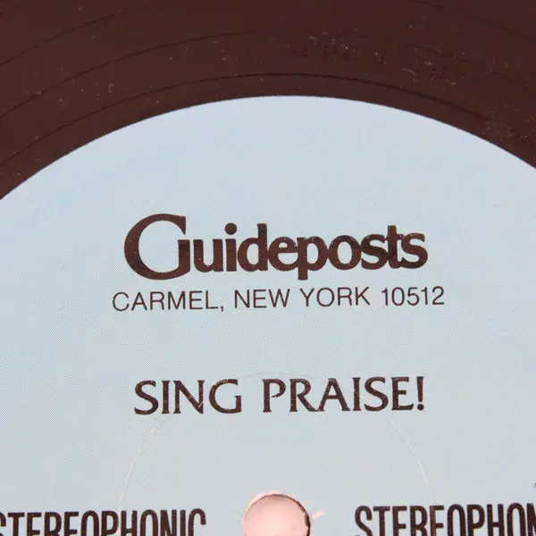 Sing Praise! Guideposts 2x12" Vinyl LP 2-Record Set
