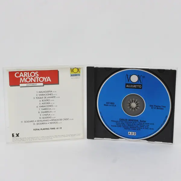 Carlos Montoya, Guitarist (CD, 1990)