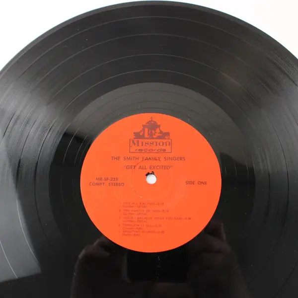 The Smith Family Singers Get All Excited 12" Vinyl Record