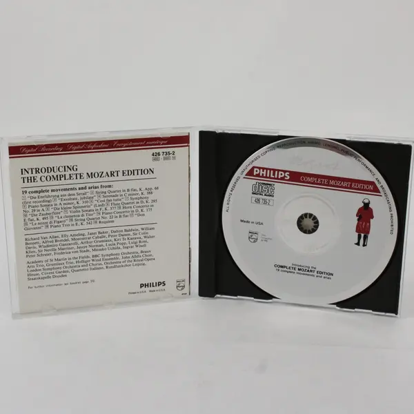 Introducing Mozart: The Complete Mozart Edition Highlights (CD, 1990, Philips)