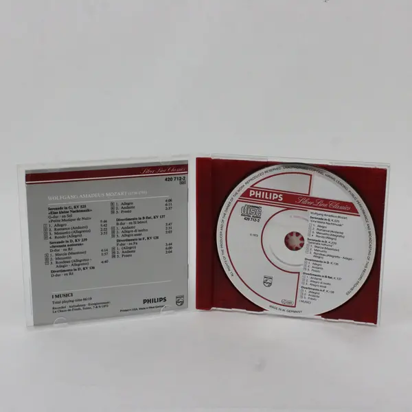 Mozart Eine Kleine Nachtmusik: Serenata Notturna I Musici (CD, Philips)