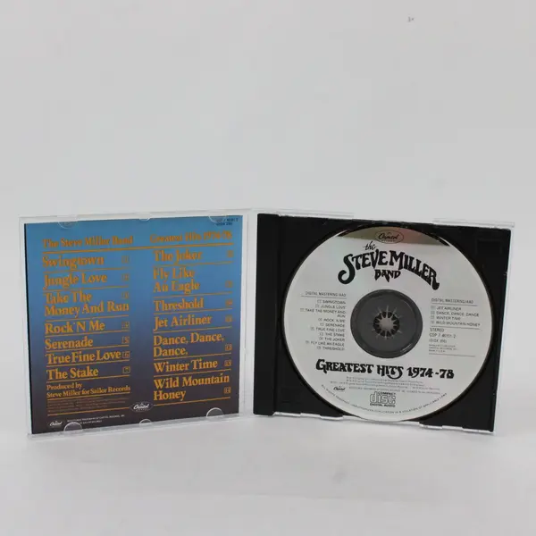 Greatest Hits 1974-78, Steve Miller Band (CD, Capitol Records)