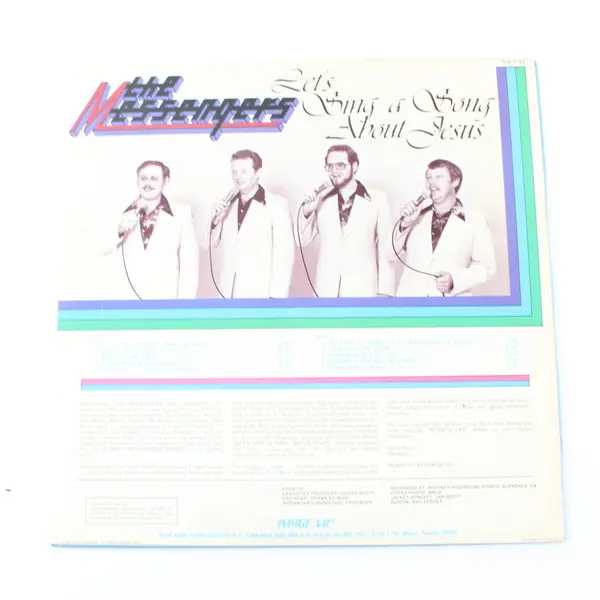 The Messengers Let's Sing a Song About Jesus 12" Vinyl Record