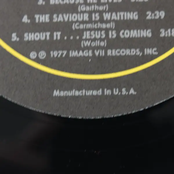 The Messengers Let's Sing a Song About Jesus 12" Vinyl Record