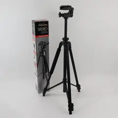 Sunpak Platinum Plus 5858D Aluminum Camera Camcorder Tripod 58in 