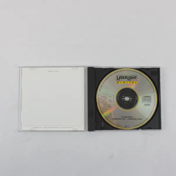 Tchaikovsky Symphony No. 5 Marche Slave Prague Festival Orchestra CD