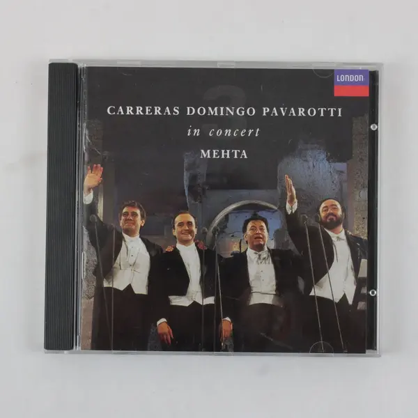 Carreras Domingo Pavarotti in Concert Zubin Mehta CD 1990