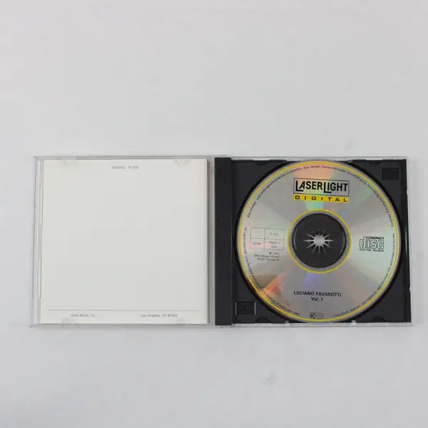 Luciano Pavarotti Live Recordings Vol. 1 CD Laserlight 1990