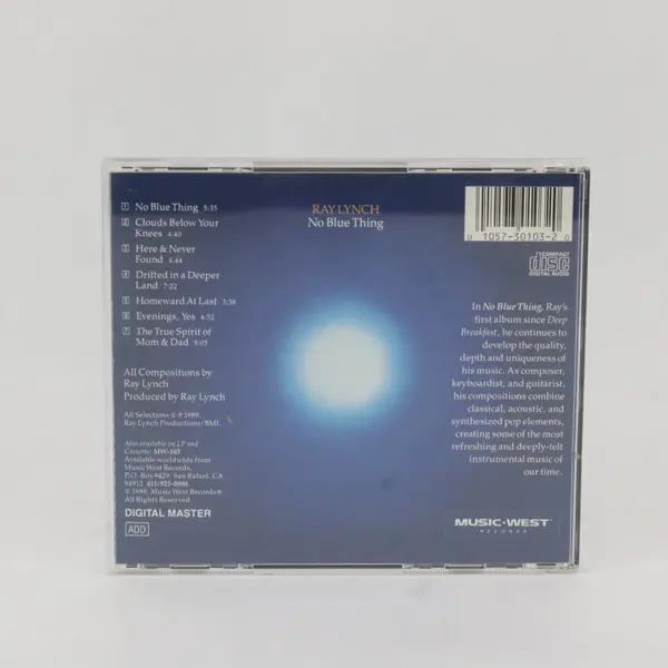 No Blue Thing: Ray Lynch (CD, 1989, Music West Records)
