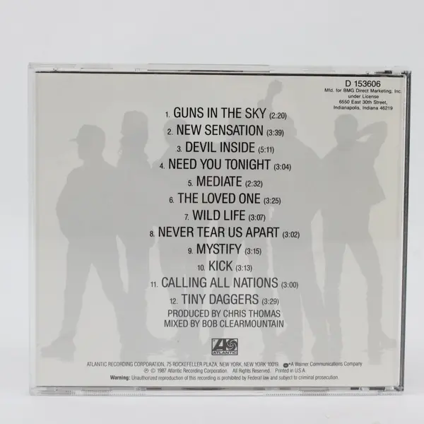 INXS Kick 1987 CD BMG Club Edition Atlantic Records