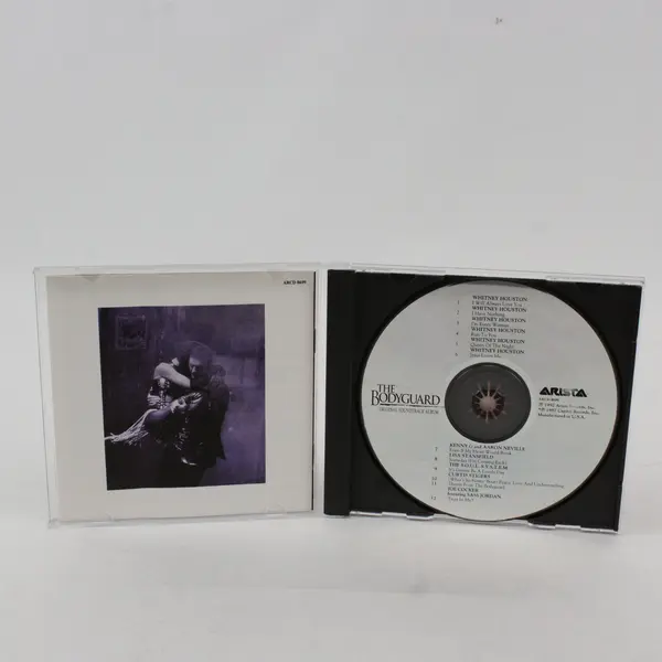 The Bodyguard Original Soundtrack Album CD Kevin Costner & Whitney Houston 1992