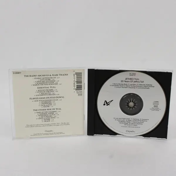 20 Years of Jethro Tull - CD - Chrysalis Records