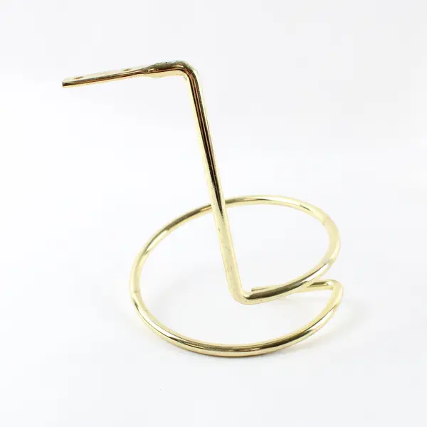 Set of 6 Gold Tone Metal Curtain Tie Backs Drapery Holdbacks