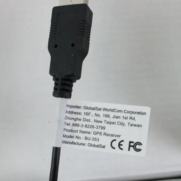 GlobalSat BU-353 USB Magnetic Waterproof Automotive GPS Receiver