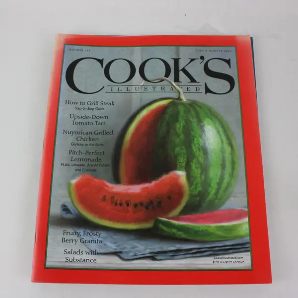 Lot of 4 Cook's Illustrated Magazines from 2021 