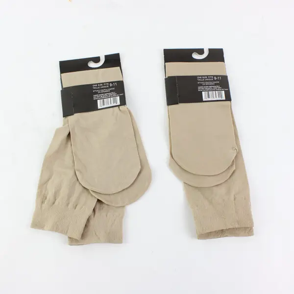 Nu & Nu Legs Nude Trouser Socks 2 Pair Size 9-11