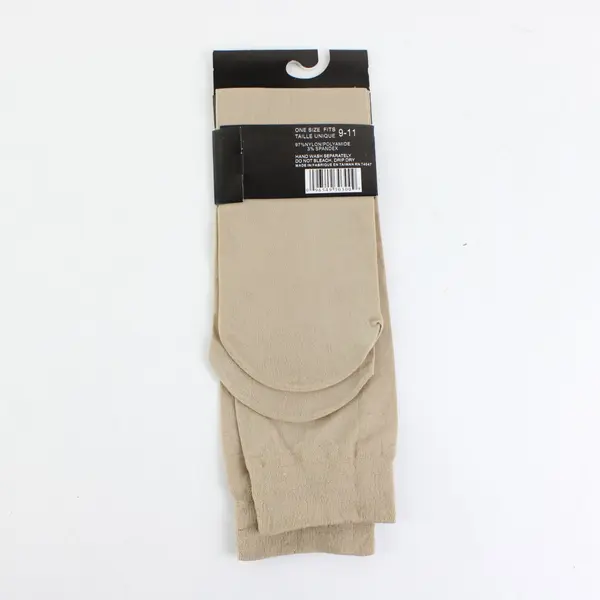 Nu & Nu Legs Nude Trouser Socks 2 Pair Size 9-11
