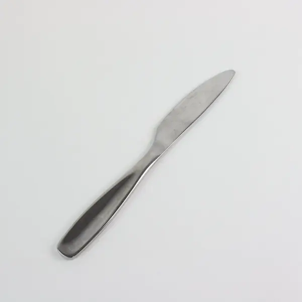 Lot of 2 Gourmet Settings Vault Stainless Steel Solid Handle Dinner Knives 9.25"