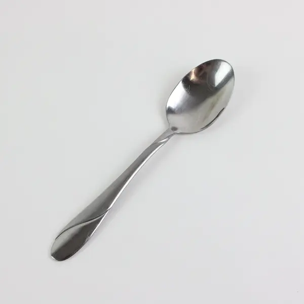 Lot of 2 Cambridge Silver Swirl Sand Pattern 18/0 SS Oval Soup Spoons 7.25" Good