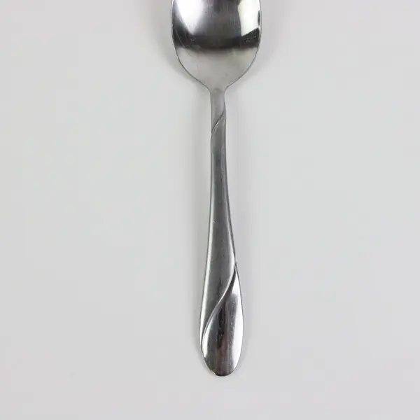 Lot of 2 Cambridge Silver Swirl Sand Pattern 18/0 SS Oval Soup Spoons 7.25" Good