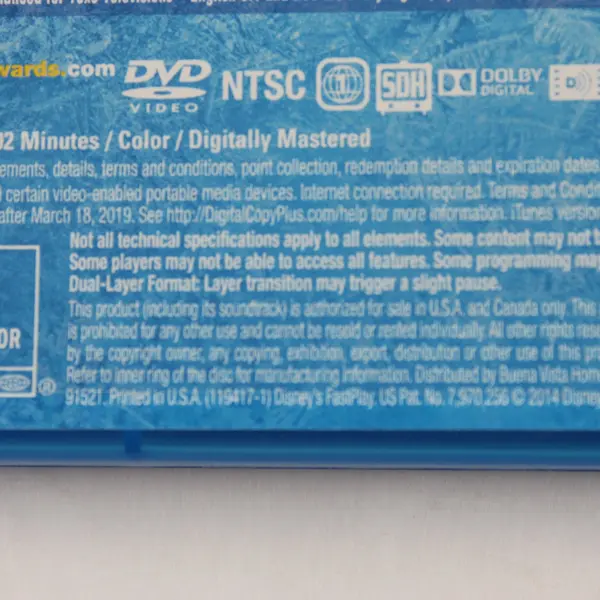 Disney Frozen Collector's Edition Blu-ray + DVD PG Elsa Olaf Anna 2013