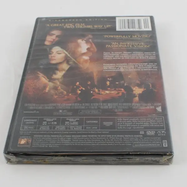 The Passion of the Christ DVD 2004 Mel Gibson Religious Drama Sealed