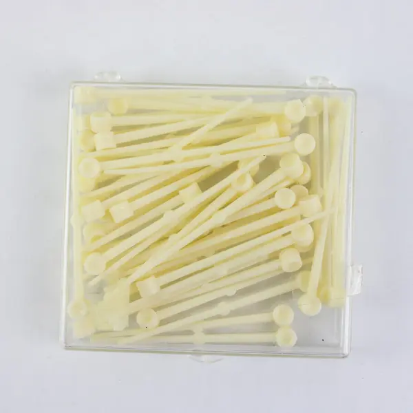 Vintage Hair Roller Pins Off-White 