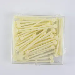 Vintage Hair Roller Pins Off-White 