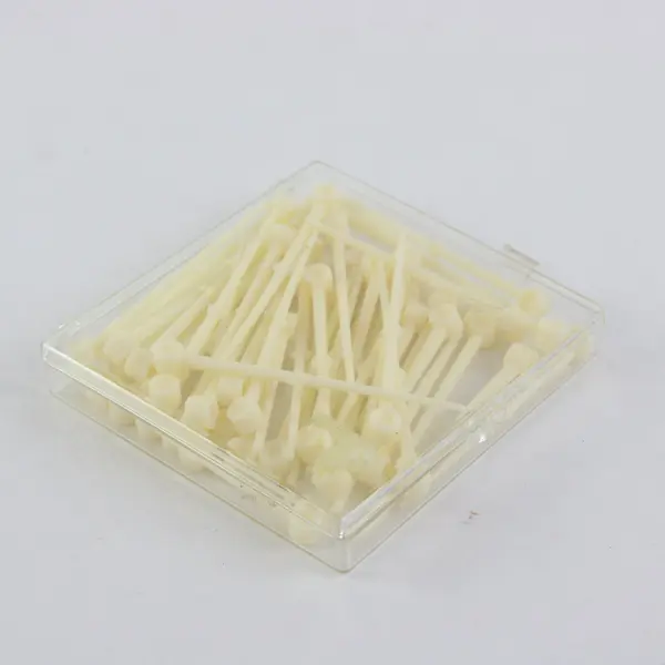 Vintage Hair Roller Pins Off-White 