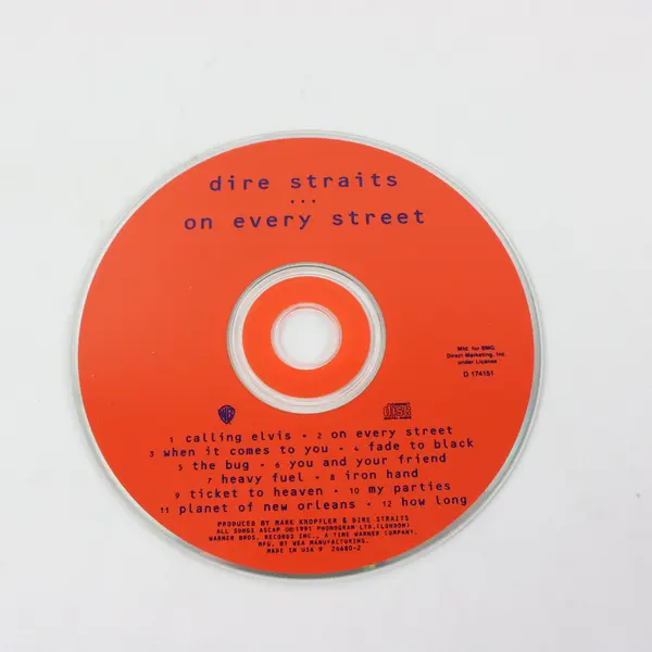 Dire Straits On Every Street (CD, 1991, Warner Bros. Records)