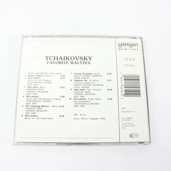 Favorite Waltzes by Tchaikovsky (CD, 1989, Delta)