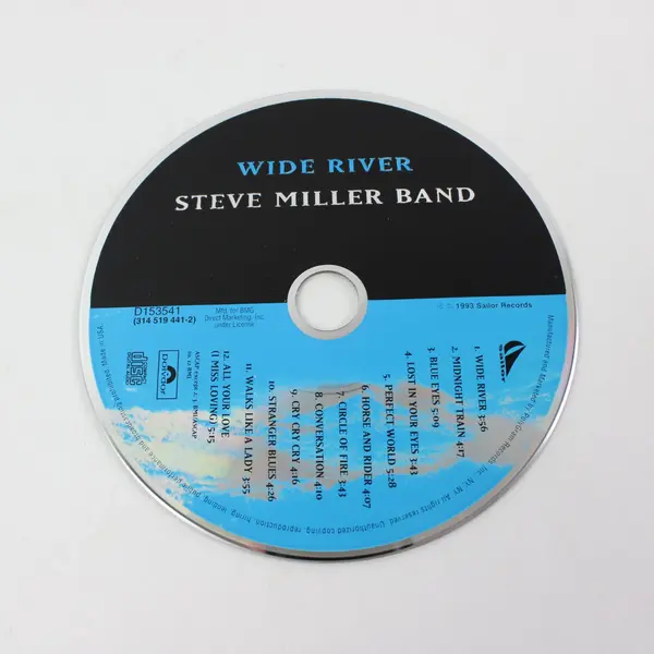Steve Miller Band : Wide River (CD/1993) Sailor Records