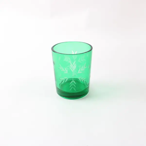 Lot of 12 Dennis East Holiday Etched Votive Candle Holders