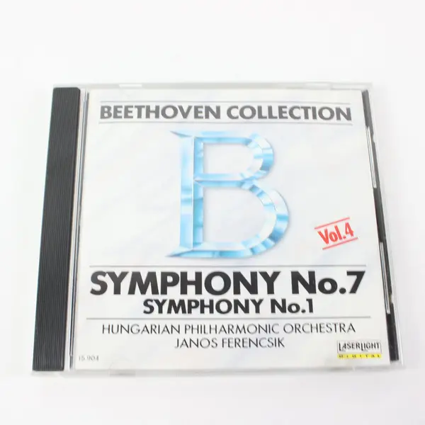 Beethoven Symphonies Nos. 1 & 7 CD Laserlight 1988 Hungarian Philharmonic