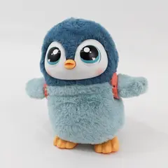 Moose Little Live Pets Blue Penguin Interactive Electronic Toy Walking Sounds
