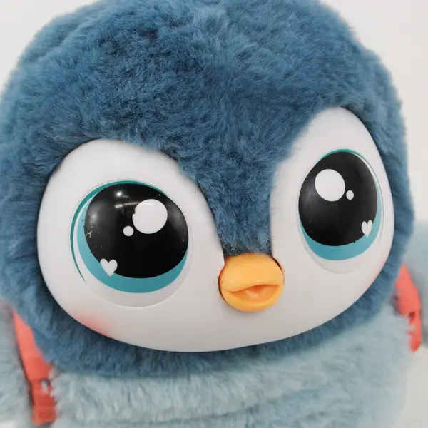 Moose Little Live Pets Blue Penguin Interactive Electronic Toy Walking Sounds