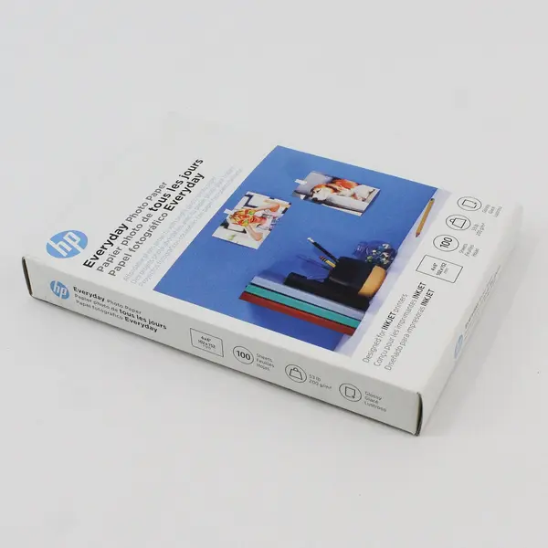 HP 4x6 Glossy Inkjet Photo Paper 100 Sheets