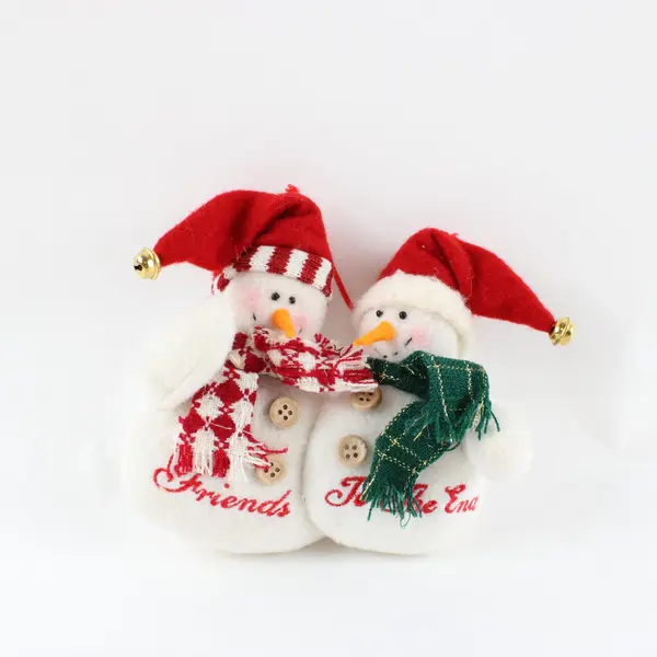 Lot of 2 Roman Inc Snowman Hangers Friends to the End 71540