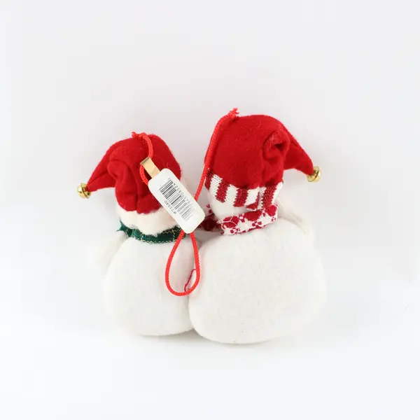Lot of 2 Roman Inc Snowman Hangers Friends to the End 71540