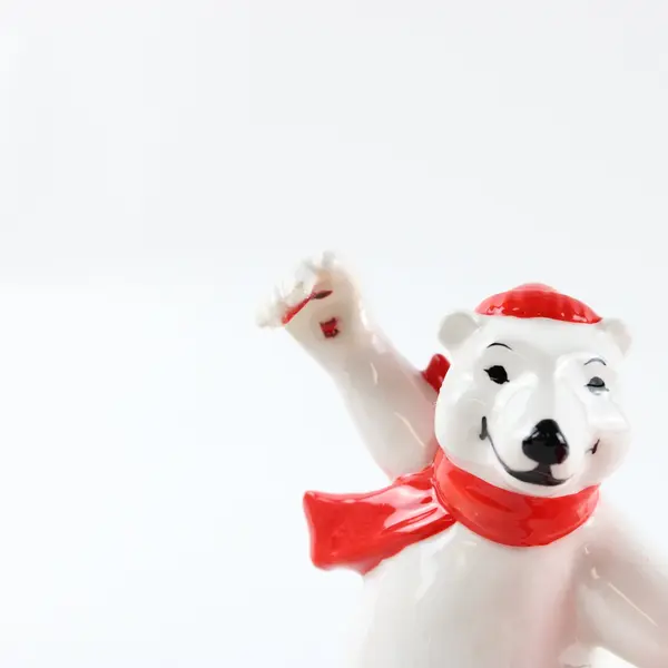 Enesco Coca-Cola Always Snow Boarding Polar Bear Figurine 1995 #157910