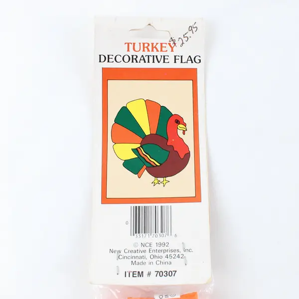 NCE Turkey Decorative Garden Flag 