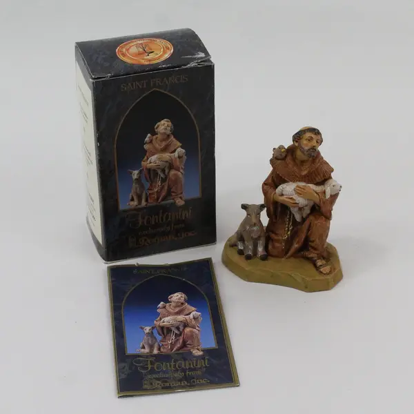 1994 Roman Inc. Fontanini St Francis Nativity Figure w/ Box 
