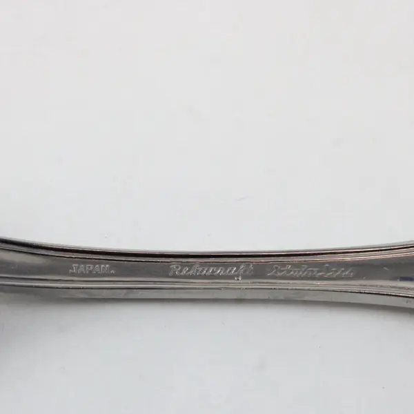 Set of 2 Reed & Barton La Femme Stainless Flatware (Salad Fork + Soup Spoon)
