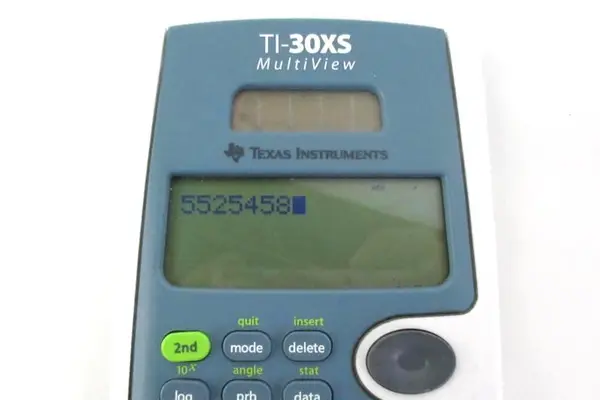 Texas Instruments TI-30XS MultiView Dual Power Scientific Calculator w/ Cover
