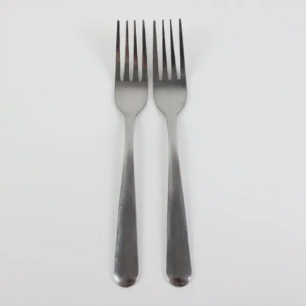 Set of 4 Mixed Cambridge/Unbranded Stainless Forks 8.25", 7.125", 6", 6"