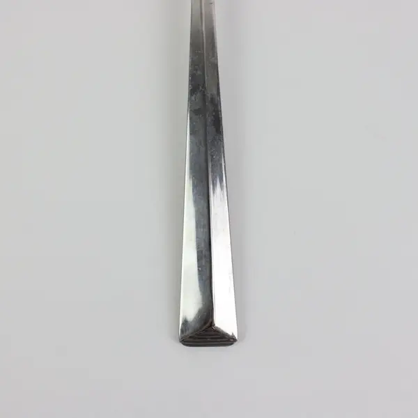 Pfaltzgraff Devon Stainless Steel 18/8 Glossy Pierced Serving Spoon 8 1/4"