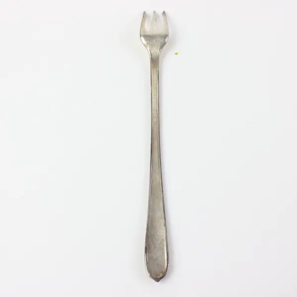 Lot of 6 Oneida Vintage Royal Rose Silverplate Cocktail/Seafood Forks 6 1/8"